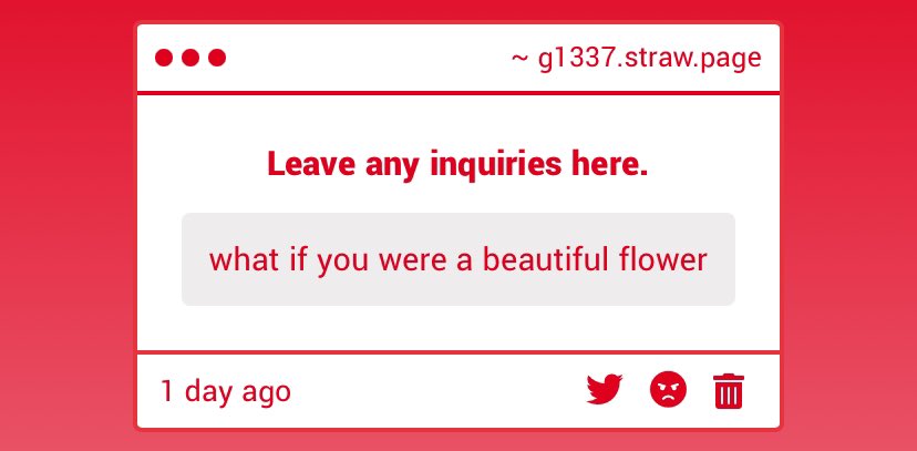 username_01337's tweet photo. That would be lovely as long as I am not stepped on.
I'm not quite sure what flower I'd be, but likely a dark blue one. Now I'm curious.. https://t.co/7BYlMtpV3p