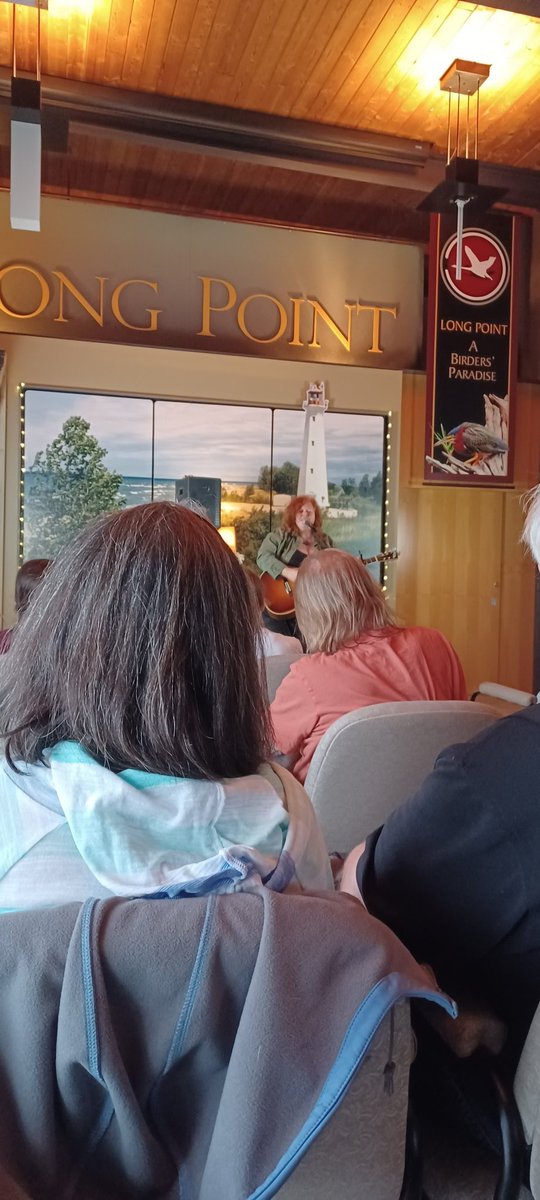 Volunteer4Birds's tweet photo. Lovely evening of great #music  listening to Suzie Vinnick at @BirdsCanada_ON HQ in #PortRowan, Norfolk County #Ontario https://t.co/S6dqykmzZm