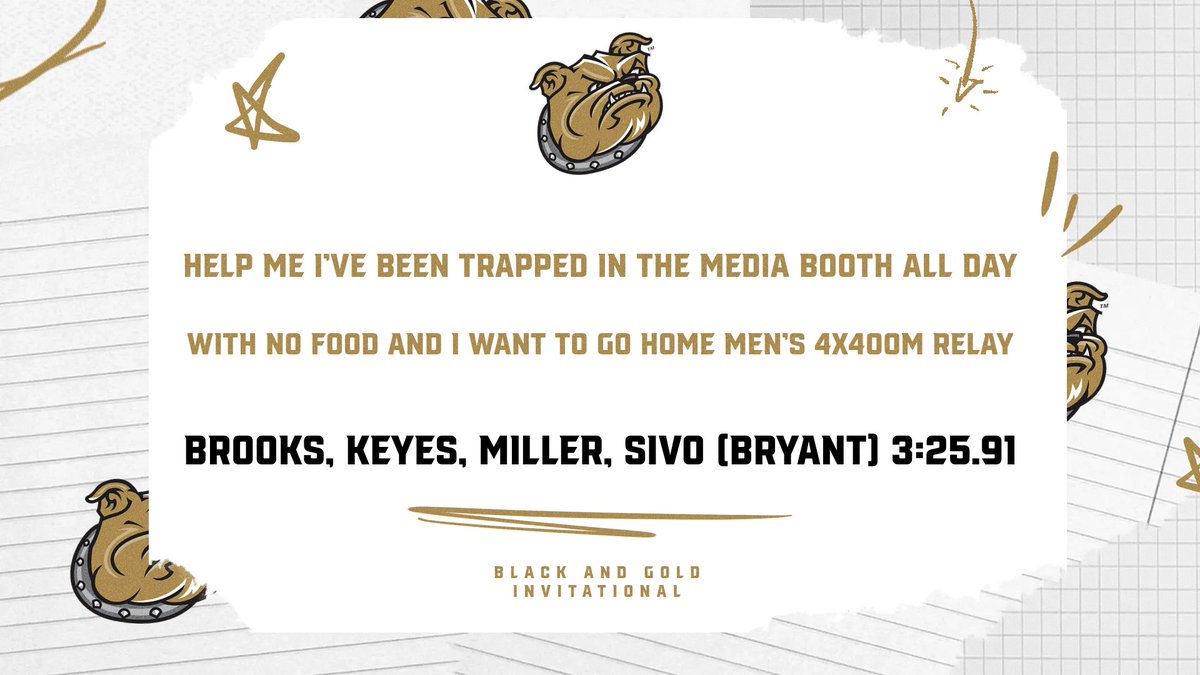 Bryant XC/T&F tweet media