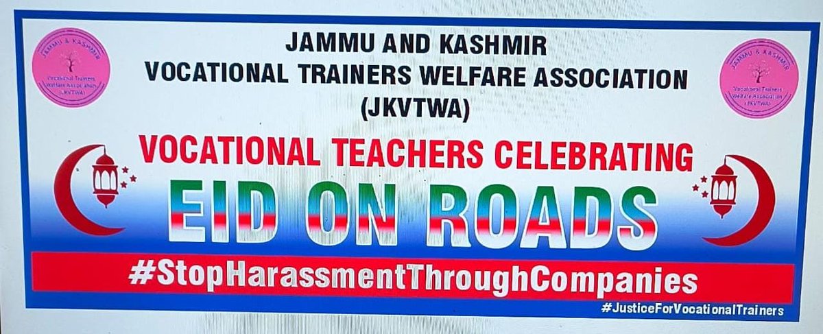 DiyaGull3's tweet photo. @Ahjazmir_jk @JKVTWA @CM_JnK For a decade, vocational trainers have been neglected. It’s time for fair compensation.
#JusticeForVocationalTrainers
#WeAreHumansNotMachines
@Manojsinha
@CM_JNK
@OmarAbdullah
@Sakinaitoo
@Jksamagra
#StopprivatizationOfEducation
#RemovePrivateCompanies https://t.co/Oy0eLexZG4