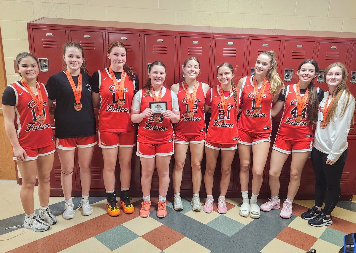 Congratulations Ohio Future Miller 2028 for being the runner up in the varsity girls scarlet division at the Ohio Midwest Invitational.