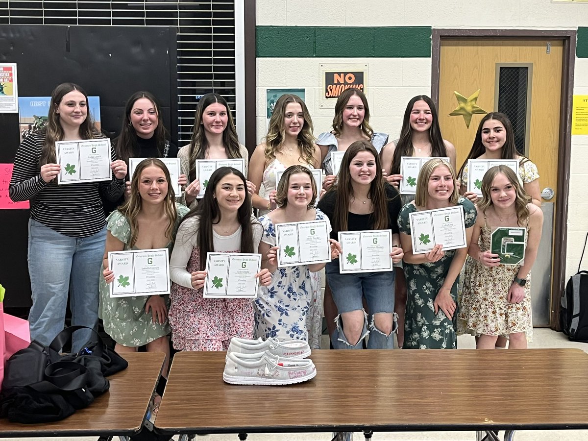 A few highlights from our banquet tonight:

Thank you to our Captains:  Mady, Aislan, Bella, Sophie, and Rachel!

Academic All Conference:  Rachel, Mady, Bella, and Sophie.

Congratulations to all of our Varsity Letter Winners!