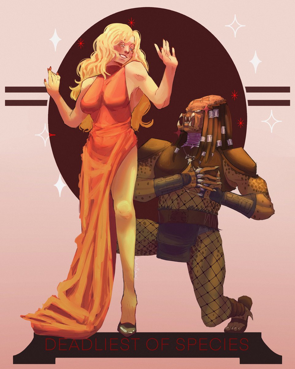 Alienyuri0's tweet image. Actual canon yuri in this series and they said i was crazy #yautja #alienvspredator