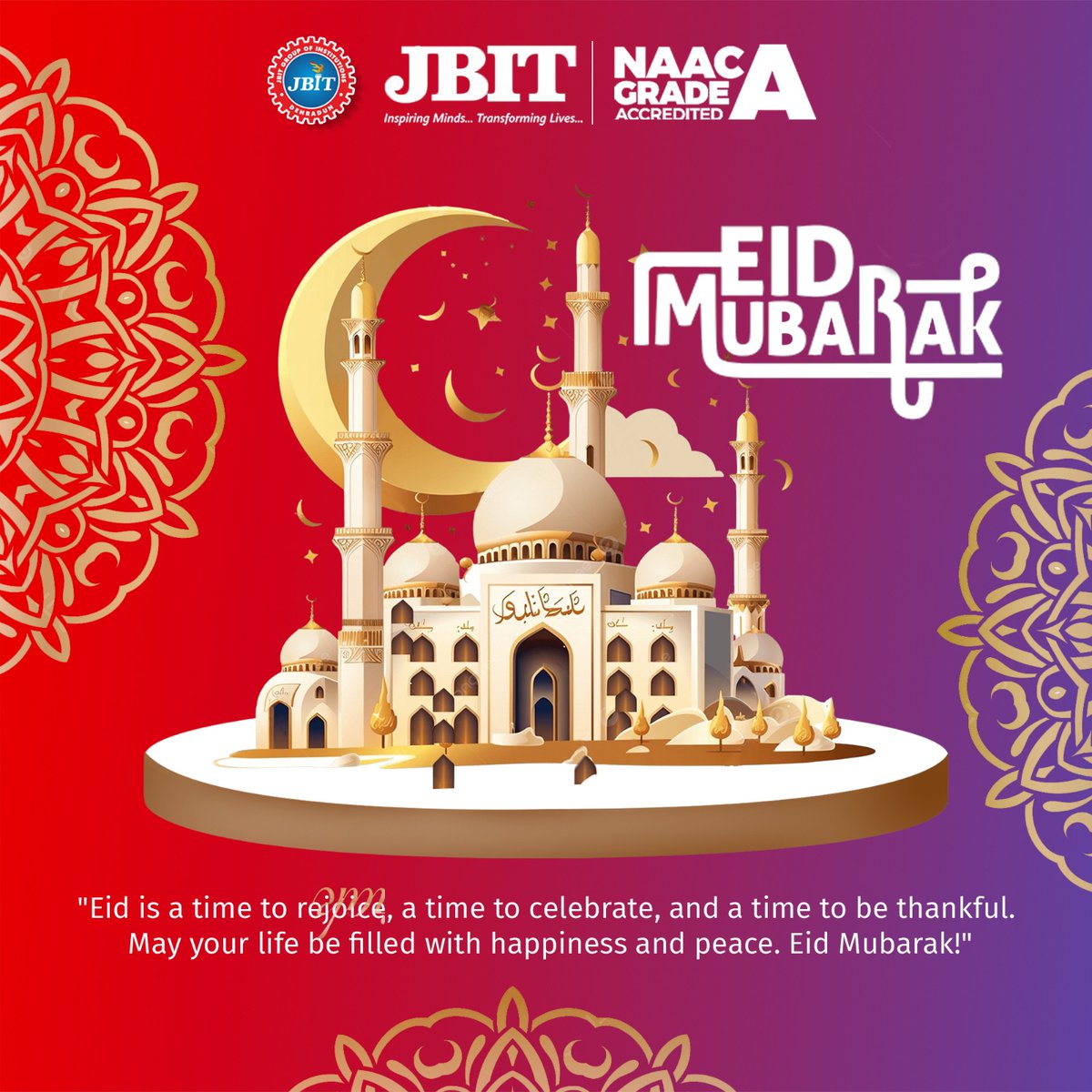 JBIT GROUP OF INSTITUTIONS tweet media