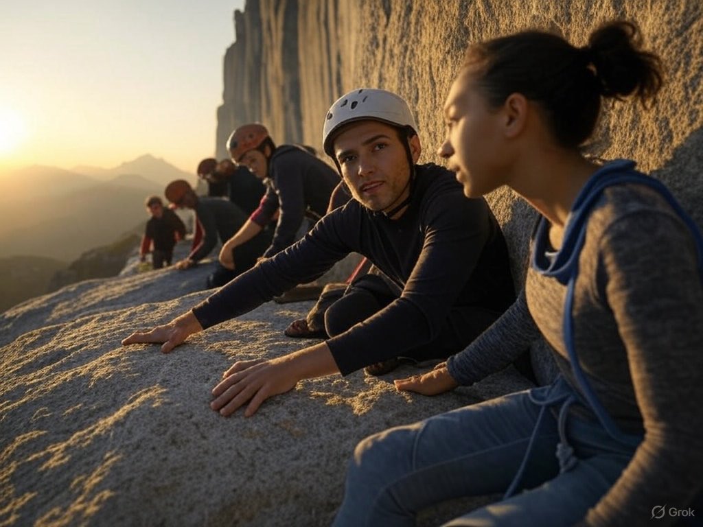 Happy Sunday, ClimbCore community! 🧗‍♀️ 

Share your weekend climbing adventures with us! Drop a pic, tag us, and tell us what challenges you're working on this week. Let’s crush it together! #ClimbCore #RockClimbing #SundayVibes