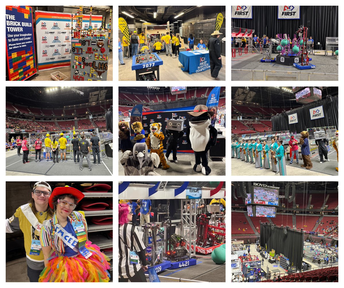 Another successful Las Vegas Regional is in the books! 🎉 Congrats to all teams! 🤖🏆 Huge thanks to volunteers and supporters who made it possible! 🙏 Check out the award winners: 
frc-events.firstinspires.org/2025/NVLV/awar… 🏅 Professional photos coming soon! 📸 #morethanrobots