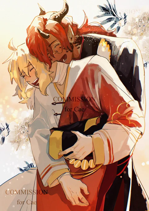 Commission for @/Cae. Thank you so much! #VGenComm 