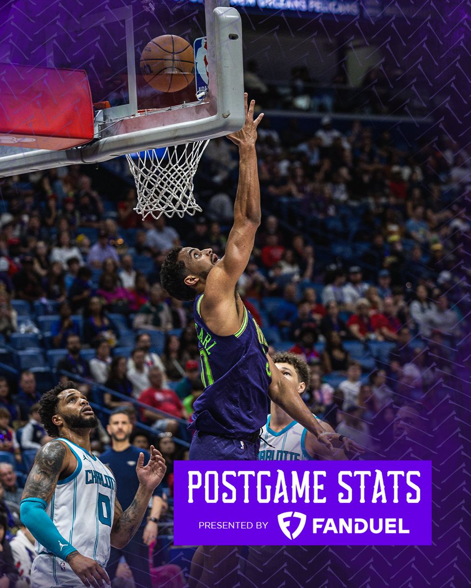 New Orleans Pelicans (@pelicansnba) on Twitter photo TEAM W 🔥
<a href="/KeionB_12/">Keion Brooks Jr.</a>: 17 PTS/8 REB/3 BLK/2 STL
<a href="/ToniooReeves/">Antonio Reeves</a>: 16 PTS/4 3PM
<a href="/KellyOlynyk/">Kelly Olynyk</a>: 13 PTS/6 REB/2 STL
<a href="/AlvaradoJose15/">Jose Alvarado</a>: 12 PTS/5 REB/4 AST/2 STL
Robinson-Earl: 12 PTS/3 REB
<a href="/KarloMatkovic15/">Karlo Matković</a>: 10 PTS/5 REB
#Pelicans | <a href="/FDSportsbook/">FanDuel Sportsbook</a> TEAM W 🔥
<a href="/KeionB_12/">Keion Brooks Jr.</a>: 17 PTS/8 REB/3 BLK/2 STL
<a href="/ToniooReeves/">Antonio Reeves</a>: 16 PTS/4 3PM
<a href="/KellyOlynyk/">Kelly Olynyk</a>: 13 PTS/6 REB/2 STL
<a href="/AlvaradoJose15/">Jose Alvarado</a>: 12 PTS/5 REB/4 AST/2 STL
Robinson-Earl: 12 PTS/3 REB
<a href="/KarloMatkovic15/">Karlo Matković</a>: 10 PTS/5 REB
#Pelicans | <a href="/FDSportsbook/">FanDuel Sportsbook</a>