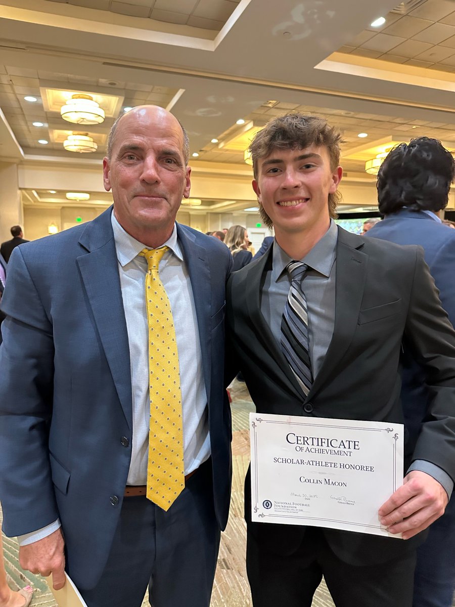 Sherman Bearcat Football (@shbearcatfb) on Twitter photo For the 2nd year in a row we have an athlete from Sherman High School being recognized by the National Football Foundation for being a scholar athlete. Congratulations <a href="/cmacon0/">Collin Macon</a>
and thank you for always being your #BEST. We are proud of you! For the 2nd year in a row we have an athlete from Sherman High School being recognized by the National Football Foundation for being a scholar athlete. Congratulations <a href="/cmacon0/">Collin Macon</a>
and thank you for always being your #BEST. We are proud of you!