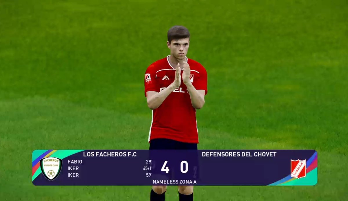 <a href="/LosFacherosFC/">🤍 𝙇𝙤𝙨 𝙁𝙖𝙘𝙝𝙚𝙧𝙤𝙨 𝙁.𝘾. 💚</a> 4-0 <a href="/DefensorChovet/">ᴅᴇғᴇɴsᴏʀᴇs ᴅᴇ ᴄʜᴏᴠᴇᴛ</a> FT.

Último partido de <a href="/DefensorChovet/">ᴅᴇғᴇɴsᴏʀᴇs ᴅᴇ ᴄʜᴏᴠᴇᴛ</a> en la liga, les deseamos todo el exito y la suerte del mundo en futuros proyectos.