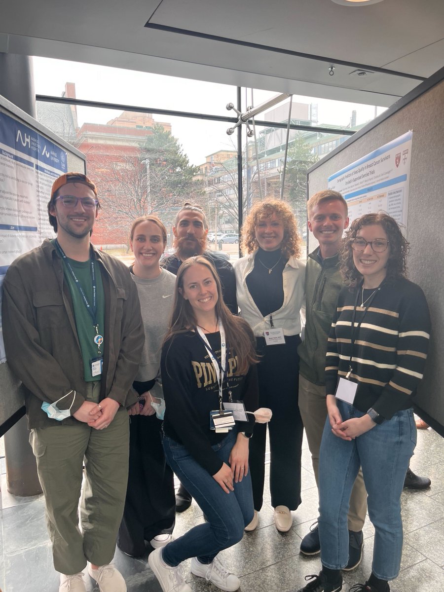 Great representation from our lab this week! 🎉 Congrats to Brett, Megan, Noah, Darryl, and Cami for their outstanding presentations at the DFCI Breast Cancer Symposium and New England Science Symposium. We’re so proud of your accomplishments! 🔬💙