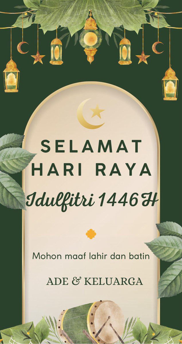 adesrya's tweet photo. Minal Aidzin wal Faidzin semuanya 💫 https://t.co/hQyjXhrPyS
