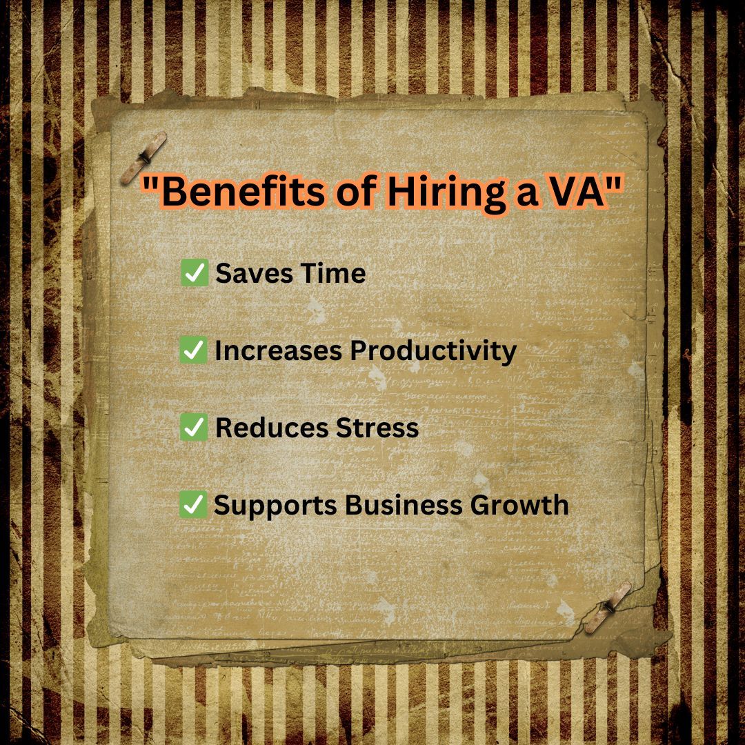 Markkevinprieto's tweet photo. "Still wondering if you need a VA? Here’s why it’s a game-changer! Let’s take your business to the next level. 🚀" 

 #SmallBizGrowth #DelegateLikeABoss https://t.co/f3NarR3LYJ