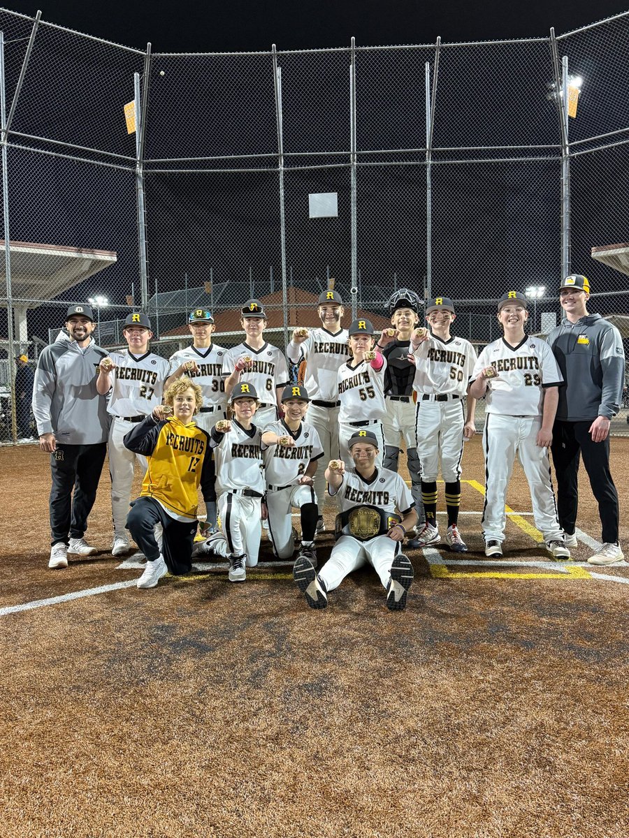 Recruits Baseball Club (@stlrecruits) on Twitter photo Congrats to <a href="/MyBoatGenny/">Chad Gendron</a> squad, 13u National- Gold on winning the <a href="/GMBStl/">⚾️GMB Baseball⚾️</a> 14u Division Championship!! Some big time pitching performances today! Congrats to <a href="/MyBoatGenny/">Chad Gendron</a> squad, 13u National- Gold on winning the <a href="/GMBStl/">⚾️GMB Baseball⚾️</a> 14u Division Championship!! Some big time pitching performances today!