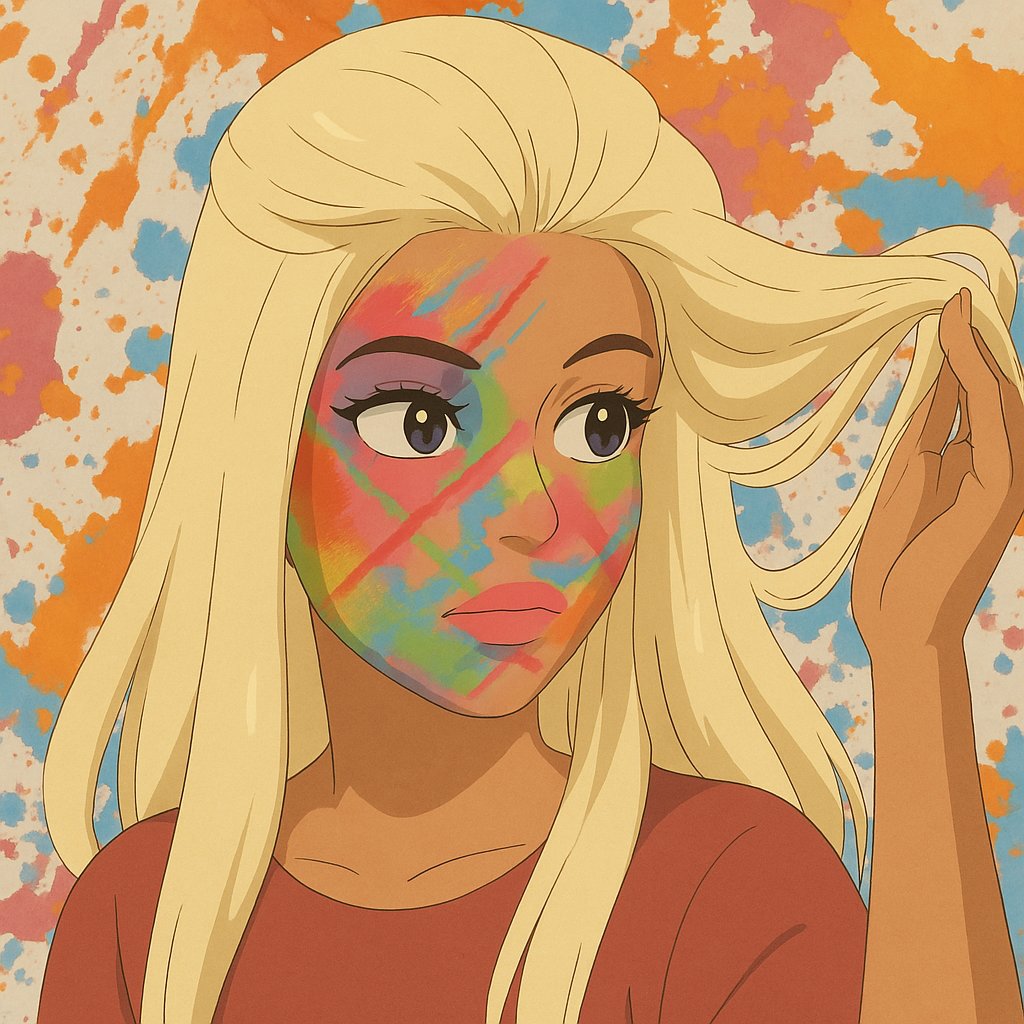 nicki minaj in the ghibli universe