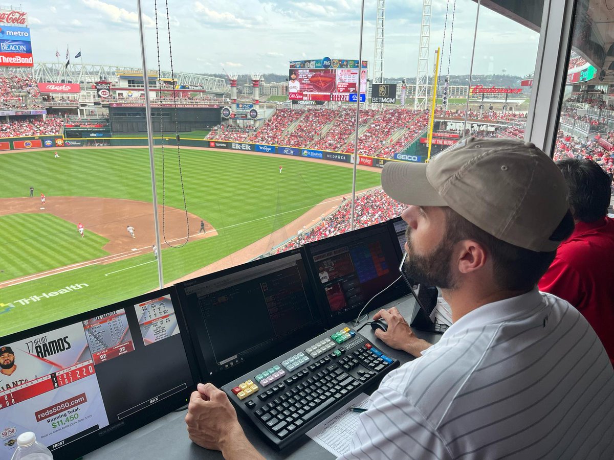 robwrowe's tweet photo. #BaseballIsBack and @ross_video is there for all of the biggest moments. https://t.co/mcLkSXfhuk