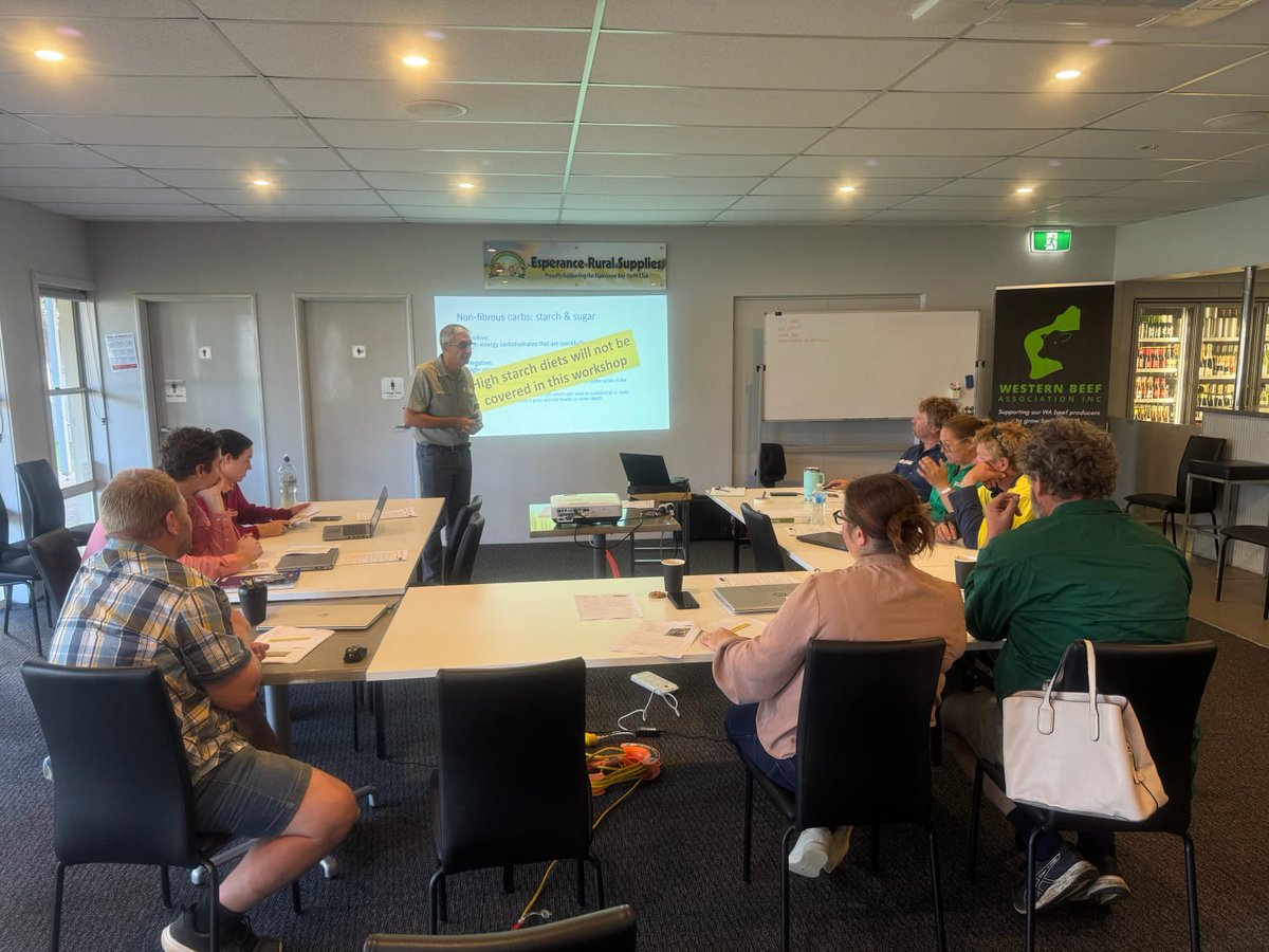 ASHEEP & BEEF (@asheepbeef) on Twitter photo <a href="/WesternBeefWA/">Western Beef Association Inc.</a> workshops underway in Esperance guiding beef producers through the use of free supplementary feeding software. For upcoming dates in Denmark and Wellstead visit trybooking.com/CYOXY <a href="/WesternBeefWA/">Western Beef Association Inc.</a> workshops underway in Esperance guiding beef producers through the use of free supplementary feeding software. For upcoming dates in Denmark and Wellstead visit trybooking.com/CYOXY