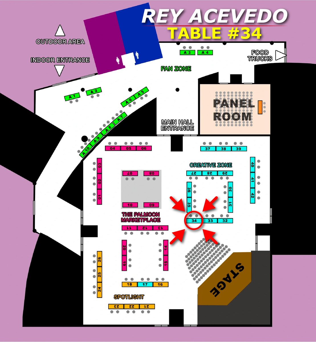 Next Saturday April 5th, I’ll be at Palmcon South from 10am to 6pm. You can find me at table 34. I’ll be accepting limited amount of commissions. I’ll have original art, prints, and art books for sale. Get your tickets <a href="/palm_con/">PalmCon: South - April 5th</a> #emmafrost #thewhitequeen #gambit #reyacevedoart