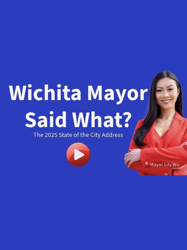 If you missed the State of the City, you can watch it here ➡️ tinyurl.com/LilyWuKansas

Click Subscribe for future YouTube updates.

#wichita #Kansas #wichitakansas #MAYOR #lilywu #StateOfTheCity #ilovewichita #allforwichita