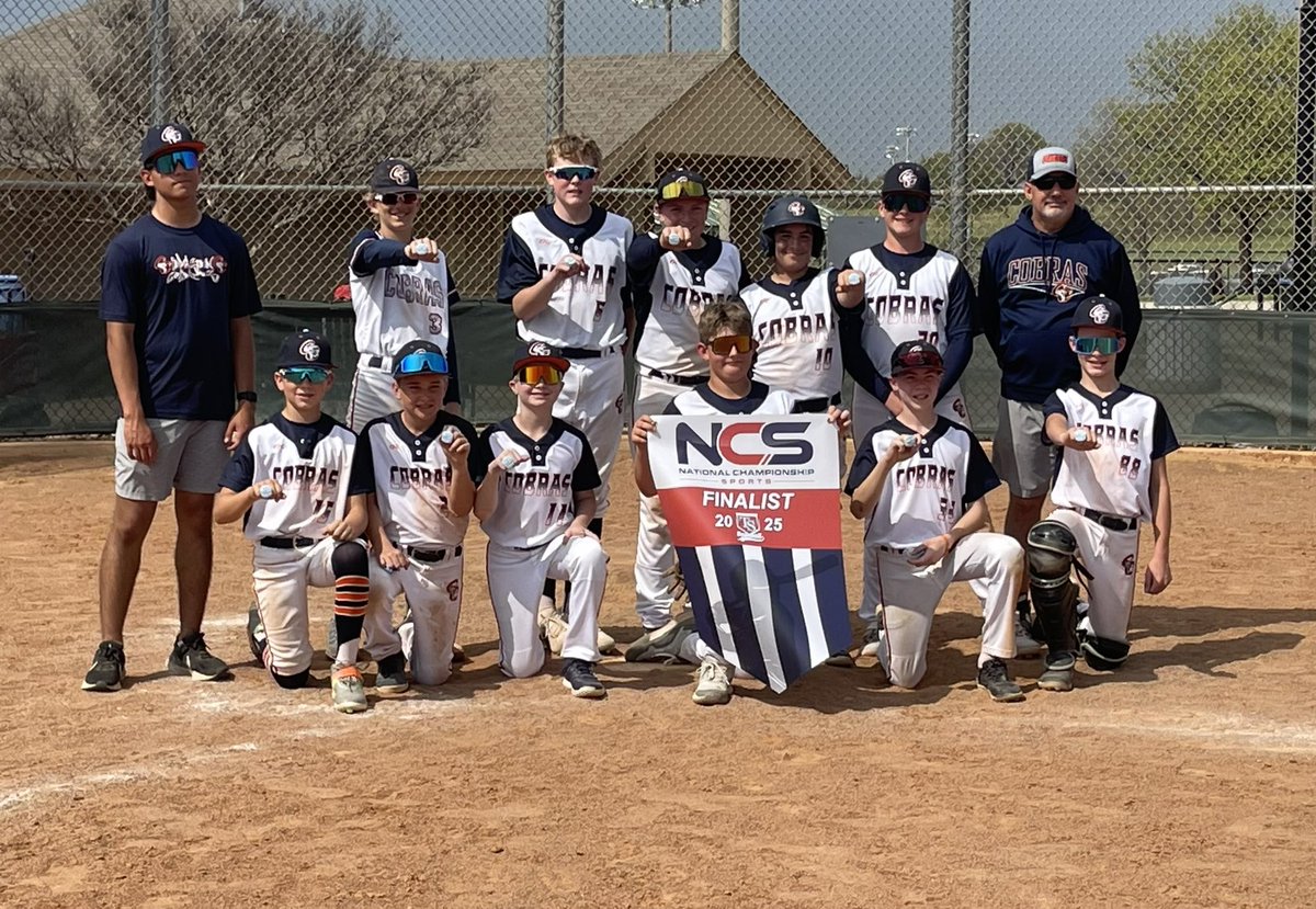 Congrats to our 13U Orange on their runner up finish in the TSB Texas Open! #CobraPride