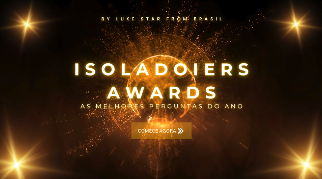 isoladoiers's tweet photo. ANIVERSÁRIO DE UM ANO HOJE ENTÃO FINALMENTE TEMOS:

PRIMEIRO ISOLADOIERS AWARDS https://t.co/JWMo5LqzZq