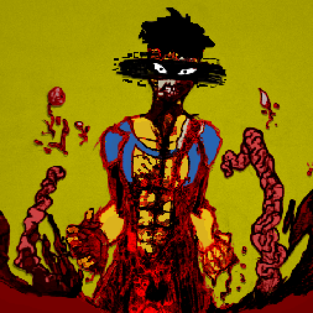 HuskHarrold's tweet photo. Decided to draw and try something different, apparently the pixel art software I use works good with drawing https://t.co/Iqq8JWSonK
