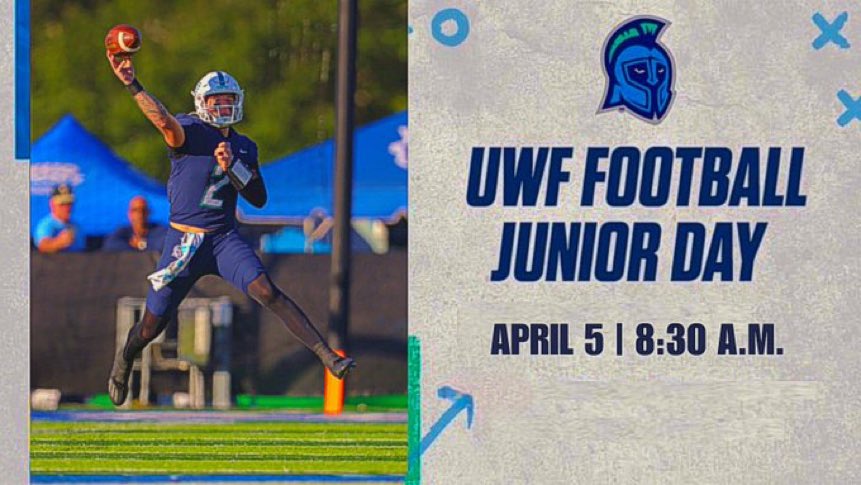 #AGTG I am blessed to receive an invite to UWF junior day!!! @coachbear27