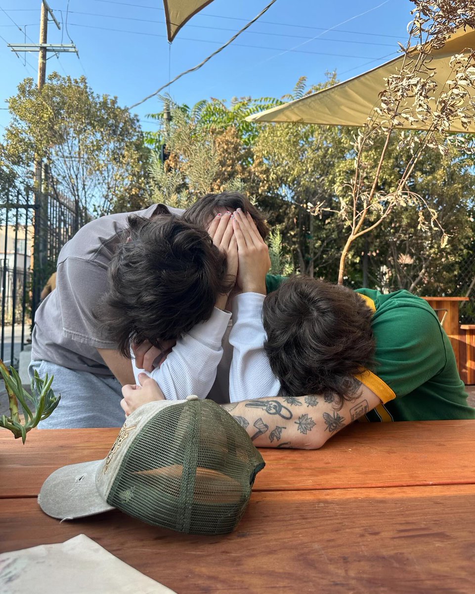 Chris now has Nick and Matt's name tattooed on his body ❤️