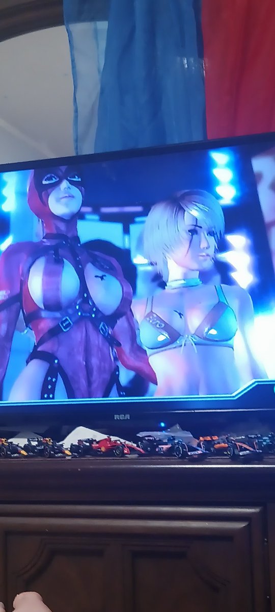 RumbleReiko's tweet image. // there's my experiment, Rowdy Reiko in Reiko's regular outfit