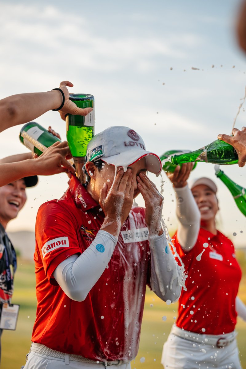 LPGA (@lpga) on Twitter photo #CheersToTheChampion Hyo Joo Kim will be joining the field for the 2026/27 <a href="/HiltonGrandVac/">HiltonGrandVacations</a> Tournament of Championship following her win in Arizona 🙌 #CheersToTheChampion Hyo Joo Kim will be joining the field for the 2026/27 <a href="/HiltonGrandVac/">HiltonGrandVacations</a> Tournament of Championship following her win in Arizona 🙌