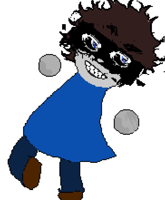 HuskHarrold's tweet photo. Actually, huh, I never really introduced you to my OC meet. . . Elliot, my psychopathic mascot. https://t.co/sKEXfeQ9Am