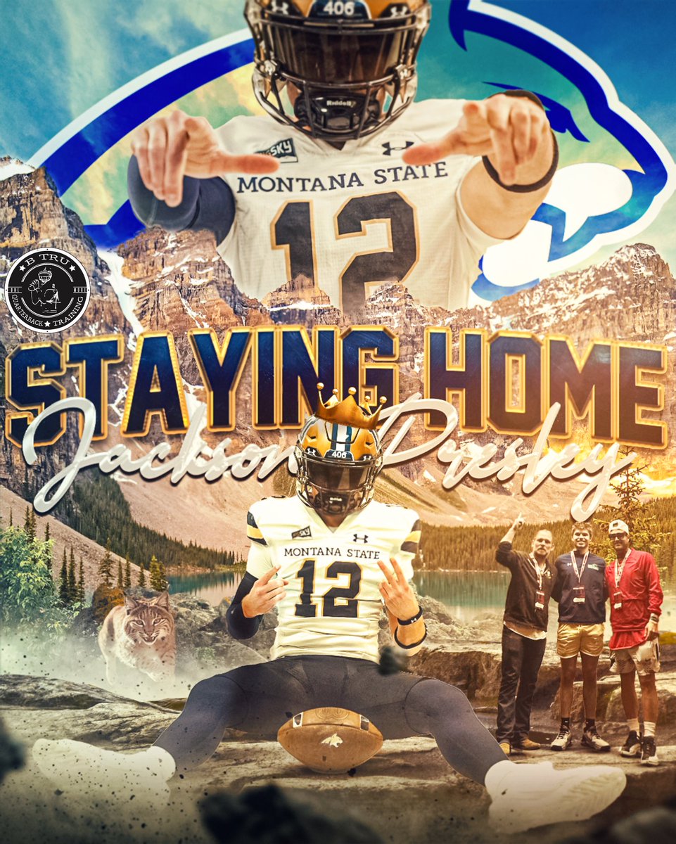 Baylin Trujillo (@baylintrujillo) on Twitter photo 🚨QB TRAINEE COMMITMENT FLIP🚨
3⭐️ 2026 QB Trainee: <a href="/JacksonPresley4/">Jackson Presley</a> has FLIPPED his COMMITMENT from Boise State to MONTANA STATE‼️#BobcatBuilt
Jackson is one of the biggest recruits in Program History & he did it because he wanted to STAY HOME & represent HIS 🚨QB TRAINEE COMMITMENT FLIP🚨
3⭐️ 2026 QB Trainee: <a href="/JacksonPresley4/">Jackson Presley</a> has FLIPPED his COMMITMENT from Boise State to MONTANA STATE‼️#BobcatBuilt
Jackson is one of the biggest recruits in Program History & he did it because he wanted to STAY HOME & represent HIS