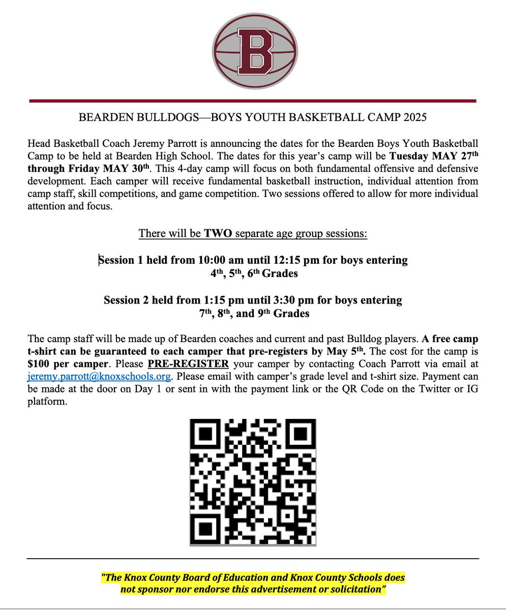 🚨 Youth🏀Camp Season Coming Up 🚨

Come get better with the Dawgs!

👀Check out the info below...