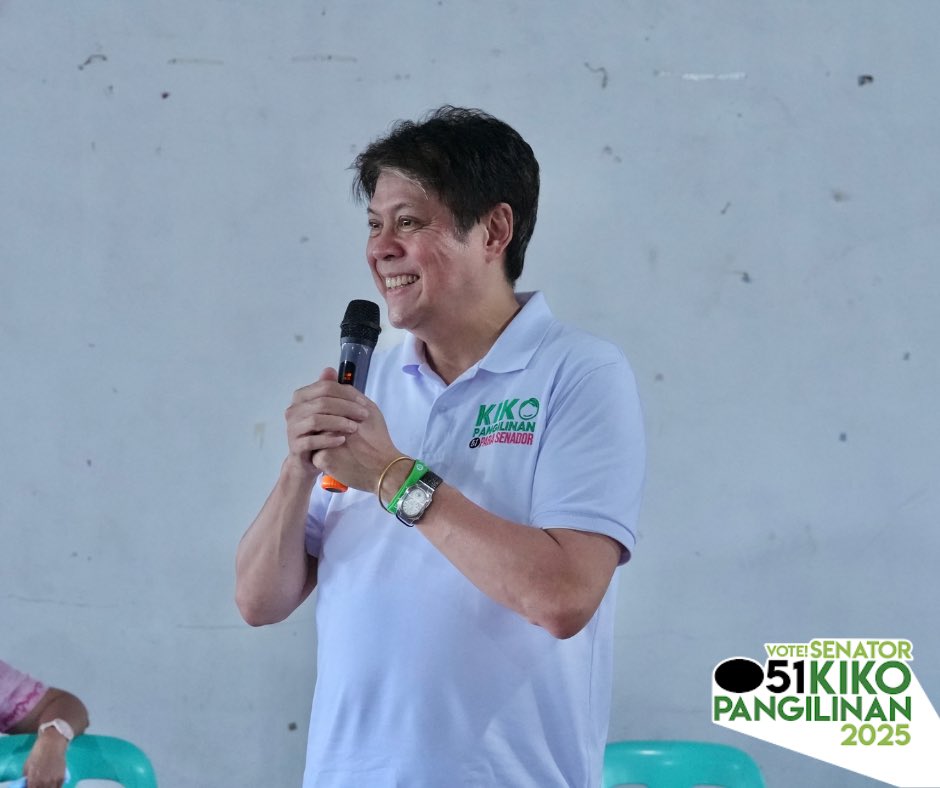 kikopangilinan's tweet photo. Dios mabalos kay former Vice President at susunod na Naga City Mayor Leni Robredo at sa Lakas ng Kababaihan ng Barangay Balatas sa mainit na pagtanggap sa culminating activity para sa National Women's Month! Mabalos din kina Cong. Gabby Bordado ng 3rd District ng Camarines Sur at Cong. Arnie Fuentebella ng 4th District, at sa buong An Bagong Team Naga.

Bilang principal author ng 105-Day Expanded Maternity Leave Law, isinulong natin ang mas mahabang pahinga at pag-aalaga para sa mga ina at kanilang mga sanggol. Pero hindi dito nagtatapos ang ating pagkilos—dapat tiyakin natin ang mas abot-kayang pagkain, mas maraming oportunidad, at libreng almusal mula preschool hanggang Grade 12 sa pampublikong paaralan. Para sa bawat nanay na nagtataguyod ng pamilya, kailangang may sapat na suporta upang masigurong mas maliwanag ang kinabukasan ng kanilang mga anak.

#TapatAtTotoo
#KikoSaSenado2025
#51PangilinanKiko