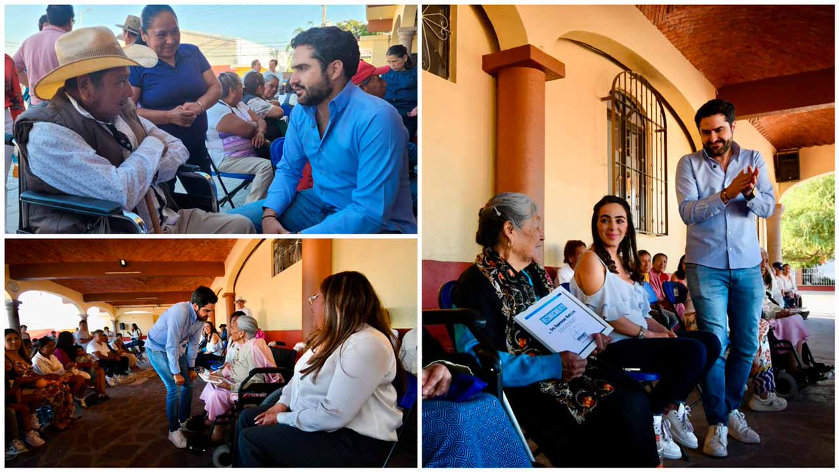 Sin el legado de las tradiciones, no seríamos la comunidad que hoy somos: Agustín Dorantes

Agustín Dorantes, en compañía de su esposa Laura Dorantes, visitó la comunidad de La Tortuga, en el municipio de Tequisquiapan
6enpunto.mx/nacional/legis…