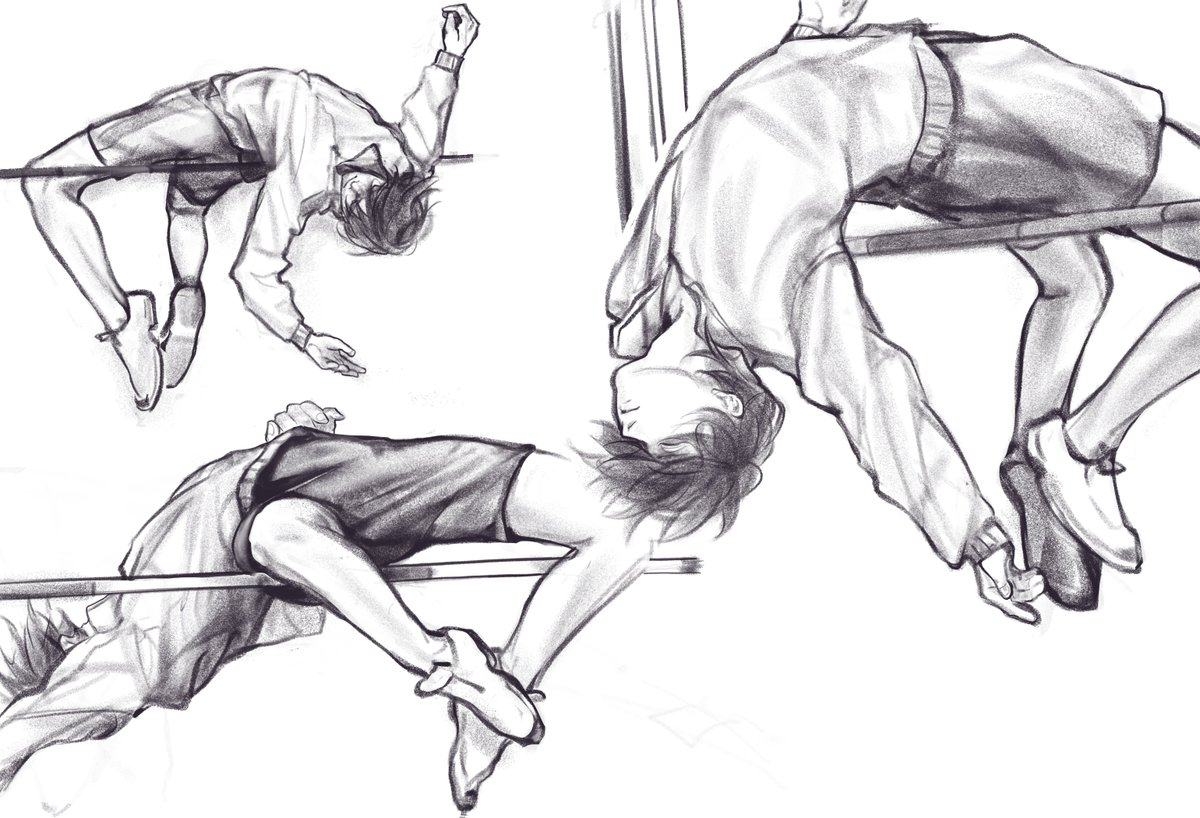 High jump
#oc