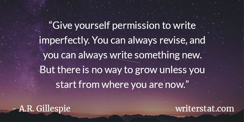 Note to self: It's not always the impact you make writing, it's that you make an impact on yourself writing. - Wrtr #amwriting Remember this. #author #writing #writer