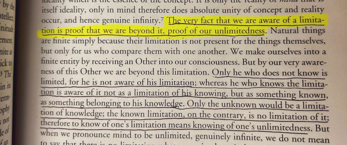 I love this passage and return to it often. 

From Hegel’s Philosophy of Mind:
