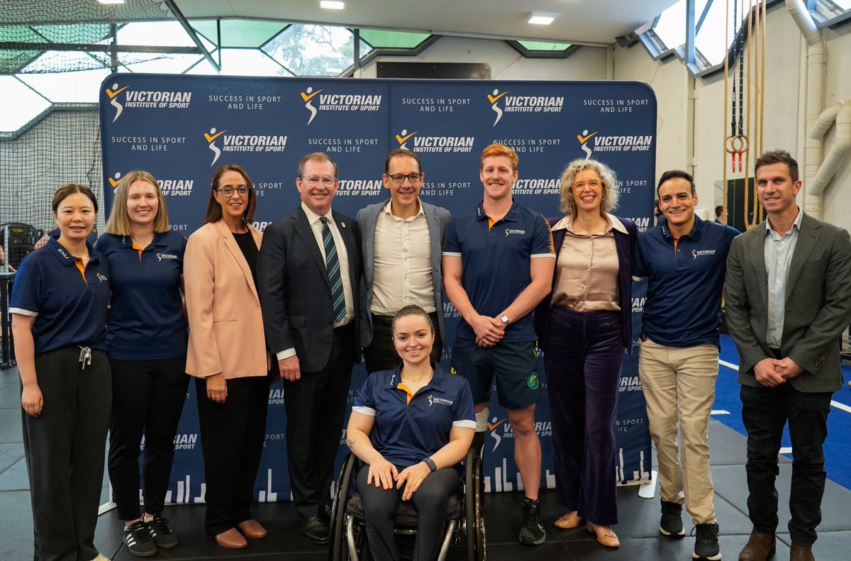 Victorian Institute of Sport (@vicinstsport) on Twitter photo VIS Para Sport Unit launch day! 
With #Brisbane2032 on the horizon, the time is now to identify new talent within the Victorian community and support them from grassroots to greatness.
Read more: vis.org.au/news/2025/03/v… VIS Para Sport Unit launch day! 
With #Brisbane2032 on the horizon, the time is now to identify new talent within the Victorian community and support them from grassroots to greatness.
Read more: vis.org.au/news/2025/03/v…