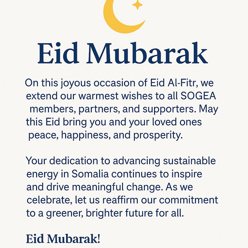 Somali Green Energy Association (SOGEA) (@sogea15) on Twitter photo 