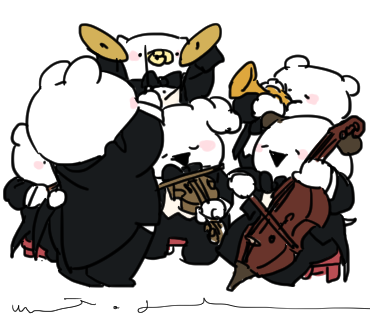 gonnohjoye's tweet photo. 🐰🎻🎼🎺 https://t.co/JRljQJvPme