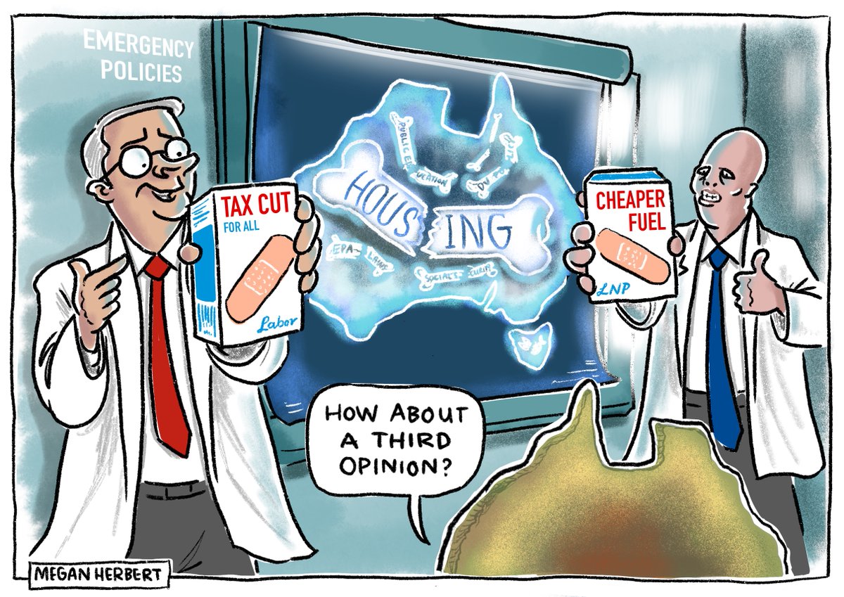 Prognosis: broken.
My cartoon in today's <a href="/theage/">The Age</a> and <a href="/smh/">The Sydney Morning Herald</a>