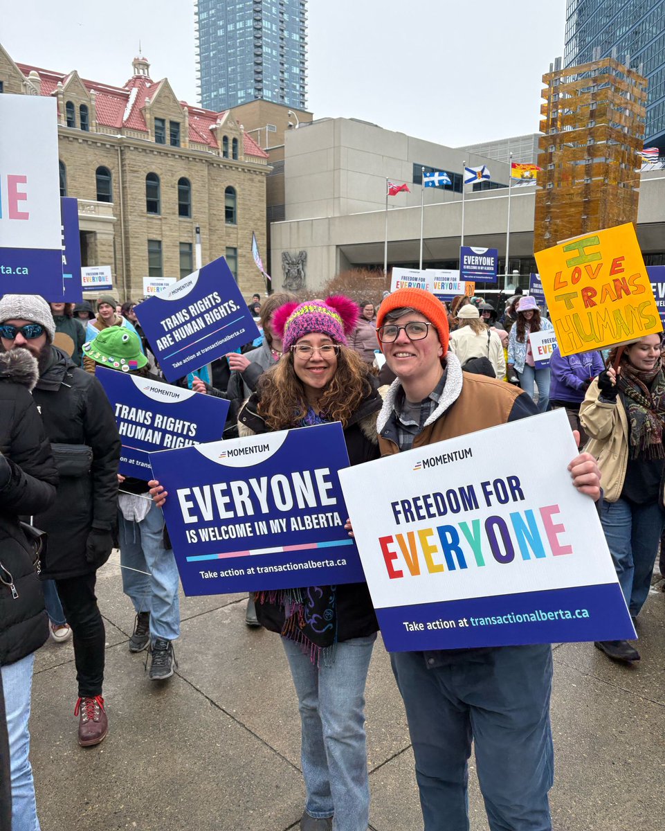 Freedom for Everyone.

Proud to be at the Trans Day of Visibility rally at City Hall today.