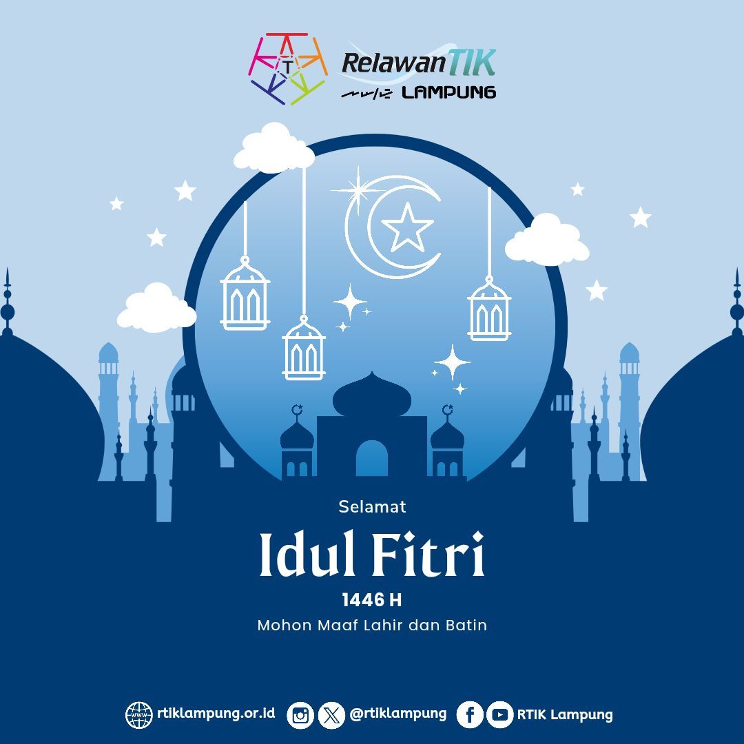 Selamat Idul Fitri 1446 H

Mohon Maaf Lahir &amp; Batin

#idulfitri
#lebaran
#rtiklampung
#relawantik