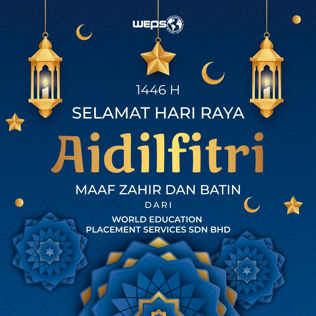 WEPSMY's tweet photo. Selamat Hari Raya to All Malaysians! 🌙✨
May this joyous occasion bring you and your loved ones endless blessings, happiness, and unity. Let’s celebrate with gratitude and spread kindness. 
Safe travels, and enjoy the festivities! https://t.co/sAU0wNFRsN
