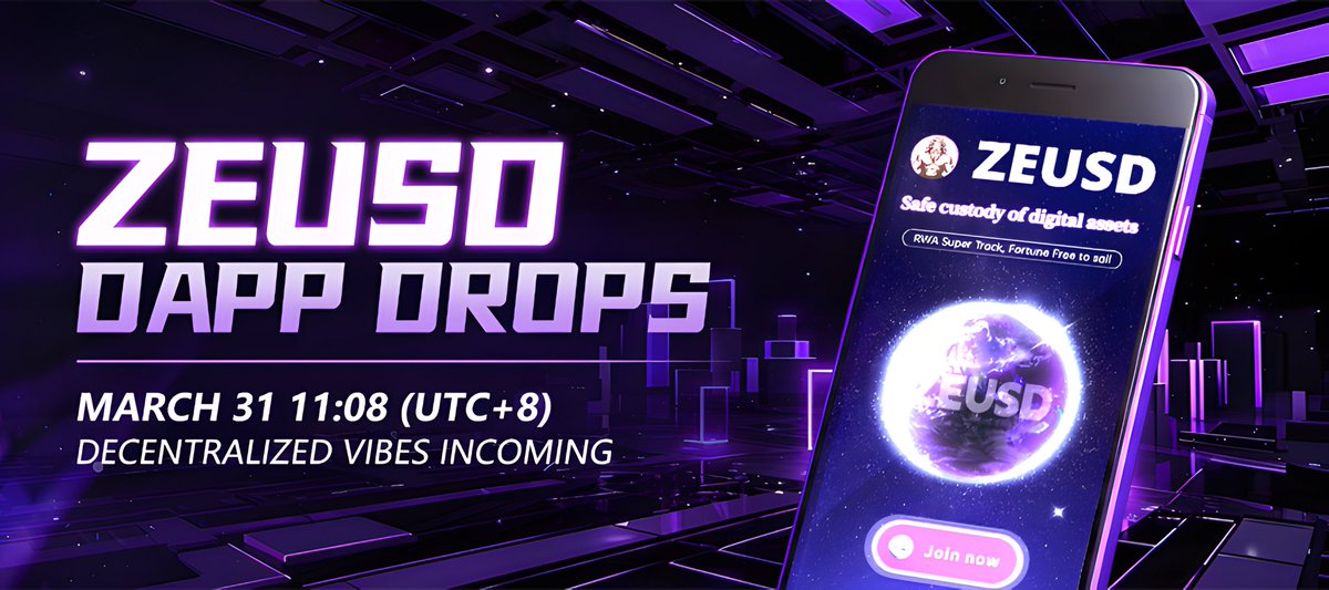 ZeusDao_cc's tweet photo. We’re officially live! 

Thank you all for your support as we embark on this new journey together! https://t.co/4SnRRdPzli