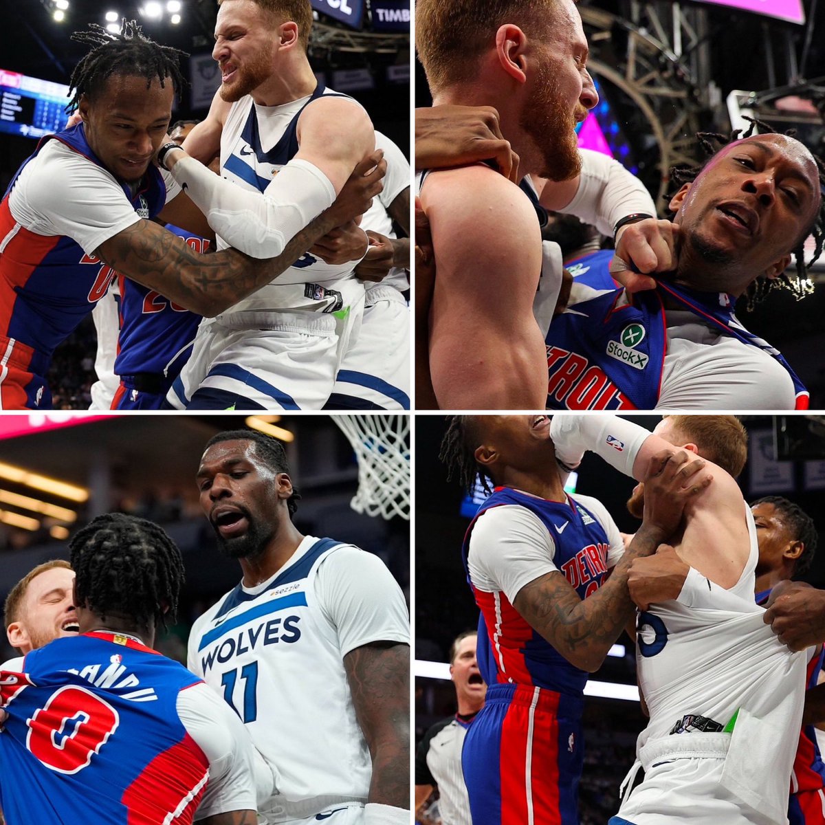 FindingFire218's tweet image. Not Up In Here 😤🏀🐺

Donte, dawg. Naz Reid, dawg. 

Wolves were playing soft in the beginning part of the game until these two fired the whole state of #Minnesota up! 

@Timberwolves #nba #basketball #team  #fight