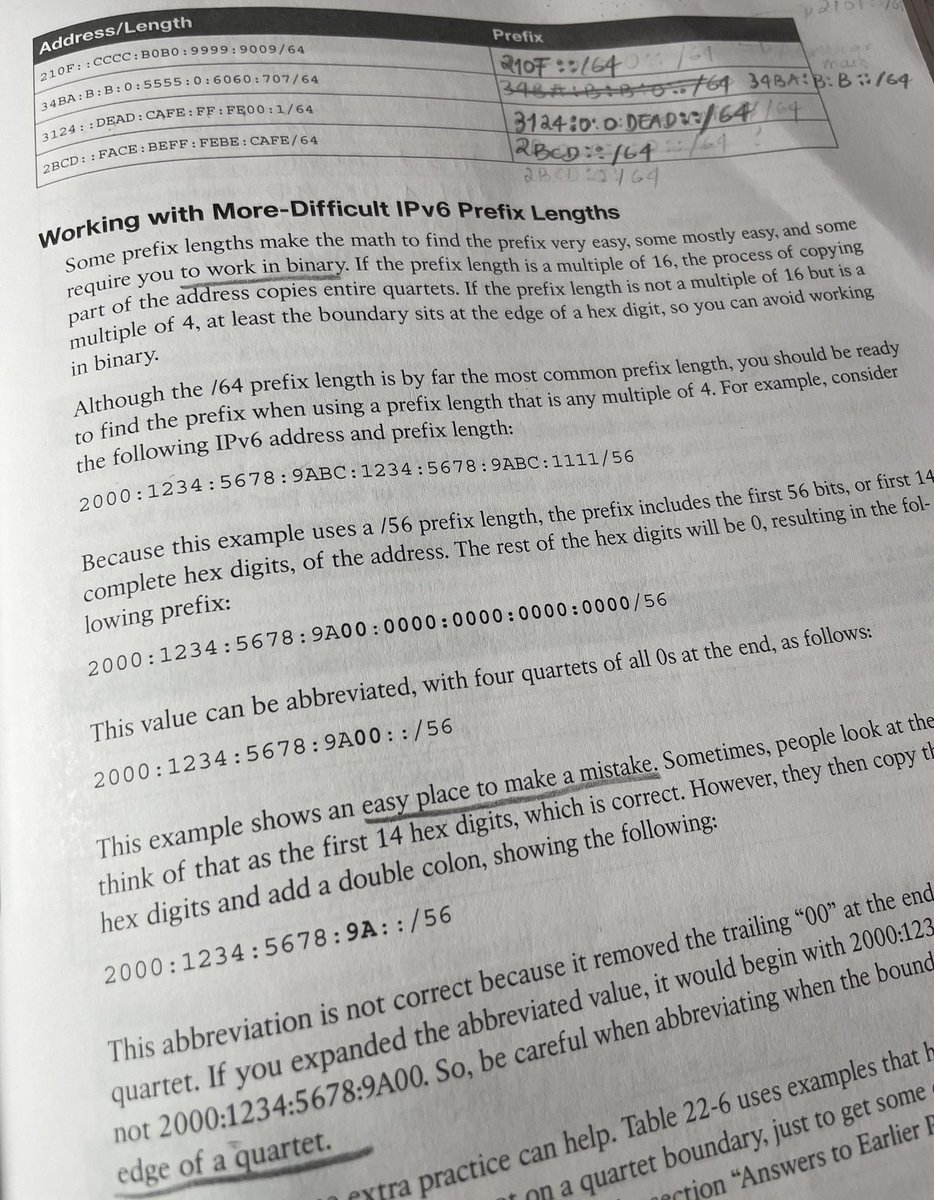 JohnWin23987857's tweet image. Calculating the IPv6 prefix (Subnet ID) 

#IPv6 #networkengineering #ccna
