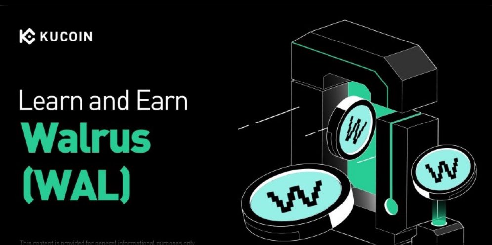 CW Ventures (@cwxventures) on Twitter photo 🎁 Earn Free #Cryptocurrencies
➡️ kucoin.com/r/af/r8J2XZX
Go to the "More" section and click "Learn & Earn."
Answers:
1 - A
2 - C
3 - B
4 - B
5 - B
6 - A
<a href="/WalrusProtocol/">Walrus 🦭/acc</a> #WAL $WAL #SUI $SUI #SOL $SOL #BTC $BTC #Bitcoin #Crypto #Altcoin #Airdrop #AirdropEvent #LearnAndEarn 🎁 Earn Free #Cryptocurrencies
➡️ kucoin.com/r/af/r8J2XZX
Go to the "More" section and click "Learn & Earn."
Answers:
1 - A
2 - C
3 - B
4 - B
5 - B
6 - A
<a href="/WalrusProtocol/">Walrus 🦭/acc</a> #WAL $WAL #SUI $SUI #SOL $SOL #BTC $BTC #Bitcoin #Crypto #Altcoin #Airdrop #AirdropEvent #LearnAndEarn