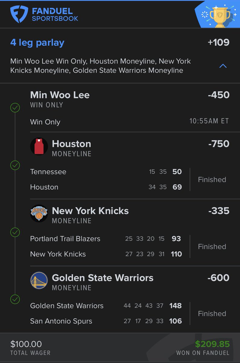 BeatTheOddsPod's tweet photo. S/o to @alecdombkowski on pressing my button to bet this weekend. I had NOOOO intention to place anything but a very brief convo about sports made just tap in on what’s out there &amp; just had a clean sweep (beside a wild flyer) for the day. ✨
See you at Augusta. https://t.co/K6KaNnr066